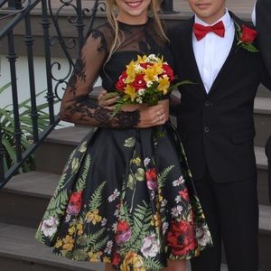 Sherri Hill two piece dress size 0 (worn once)